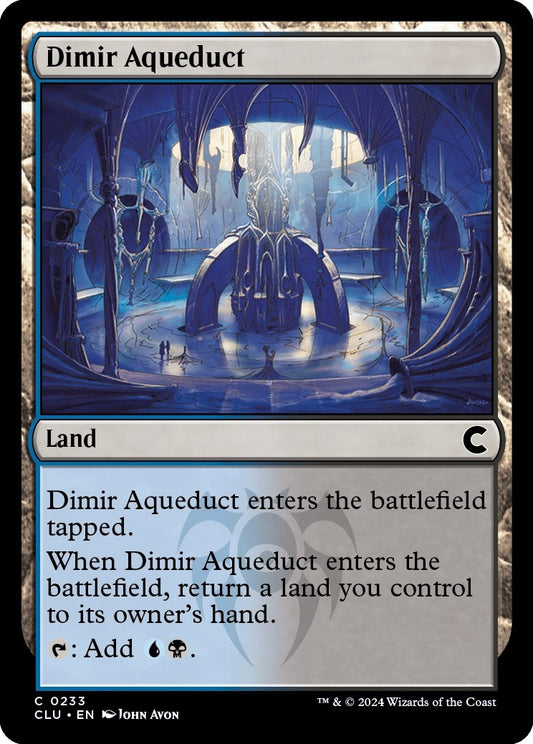 Image for Dimir Aqueduct (233) (Ravnica: Clue Edition) - Magic: The Gathering