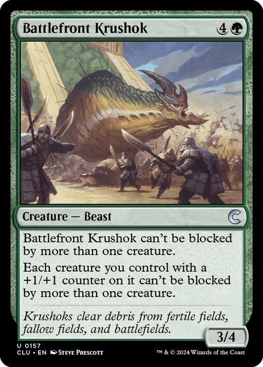 Image for Battlefront Krushok (157) (Ravnica: Clue Edition) - Magic: The Gathering