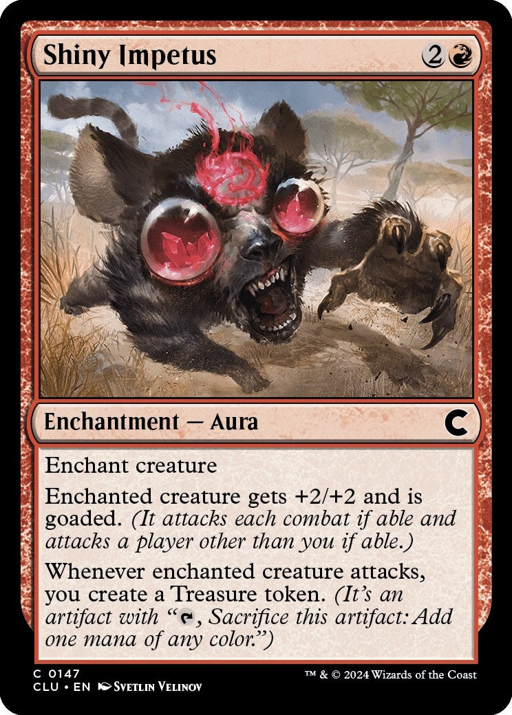Image for Shiny Impetus (147) (Ravnica: Clue Edition) - Magic: The Gathering
