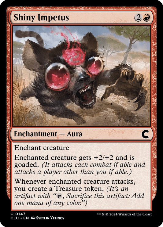 Image for Shiny Impetus (147) (Ravnica: Clue Edition) - Magic: The Gathering