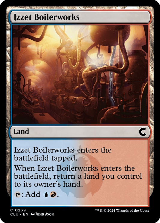 Image for Izzet Boilerworks (239) (Ravnica: Clue Edition) - Magic: The Gathering