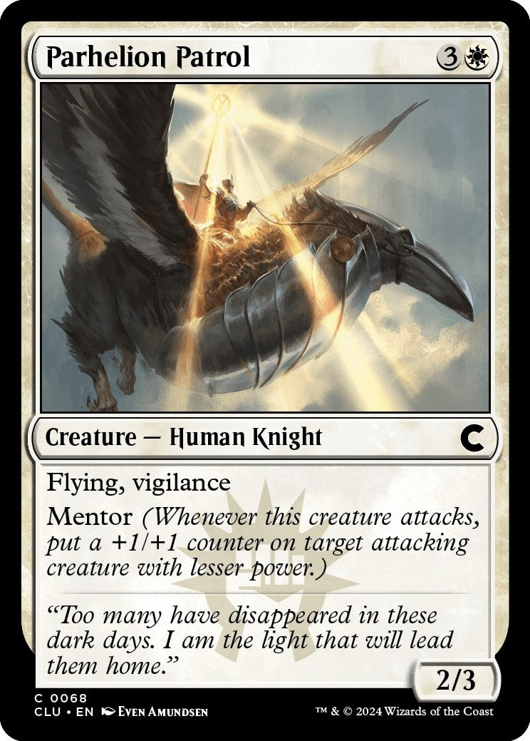 Image for Parhelion Patrol (68) (Ravnica: Clue Edition) - Magic: The Gathering