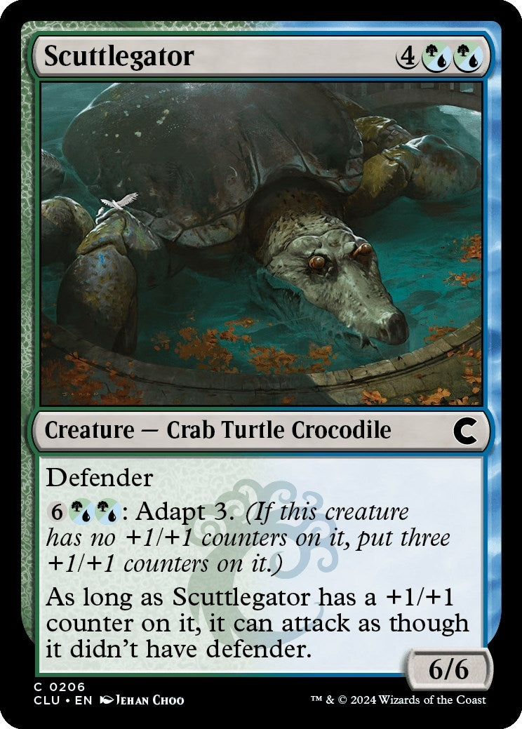 Image for Scuttlegator (206) (Ravnica: Clue Edition) - Magic: The Gathering