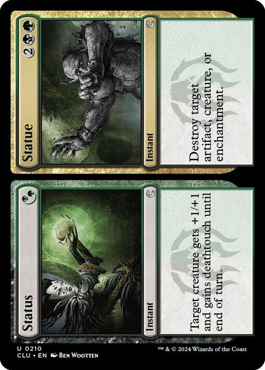 Image for Status // Statue (210) (Ravnica: Clue Edition) - Magic: The Gathering