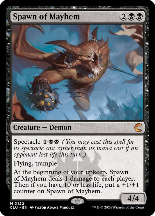 Image for Spawn of Mayhem (122) (Ravnica: Clue Edition) - Magic: The Gathering