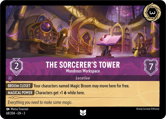 Image for The Sorcerer's Tower - Wondrous Workspace (68/204) (Into the Inklands) - Disney Lorcana