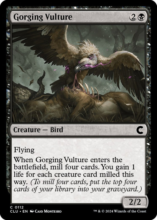Image for Gorging Vulture (112) (Ravnica: Clue Edition) - Magic: The Gathering
