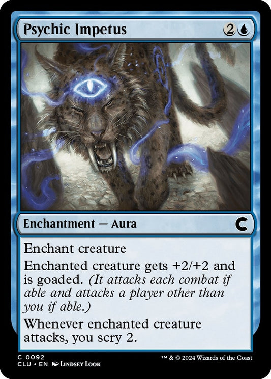 Image for Psychic Impetus (92) (Ravnica: Clue Edition) - Magic: The Gathering