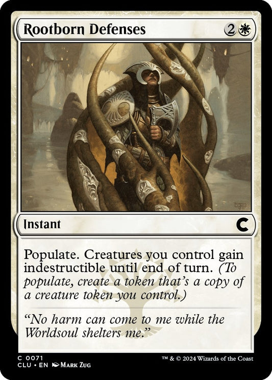Image for Rootborn Defenses (71) (Ravnica: Clue Edition) - Magic: The Gathering