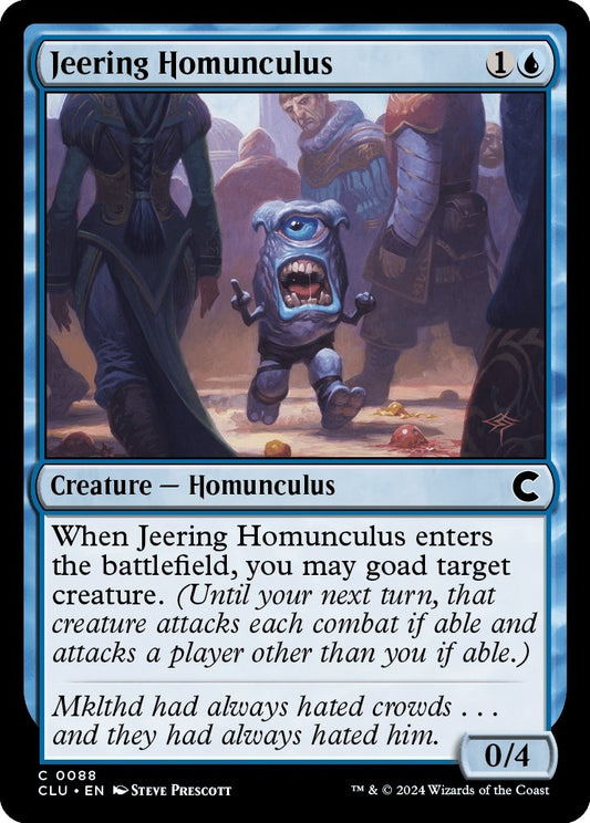 Image for Jeering Homunculus (88) (Ravnica: Clue Edition) - Magic: The Gathering