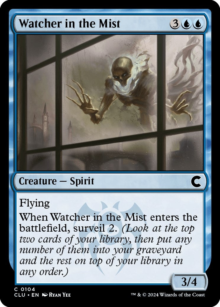 Image for Watcher in the Mist (104) (Ravnica: Clue Edition) - Magic: The Gathering