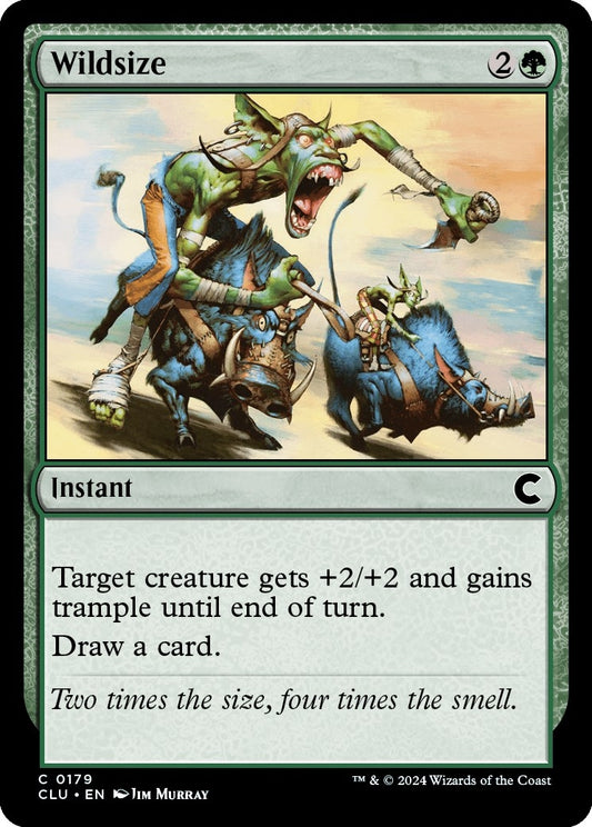 Image for Wildsize (179) (Ravnica: Clue Edition) - Magic: The Gathering