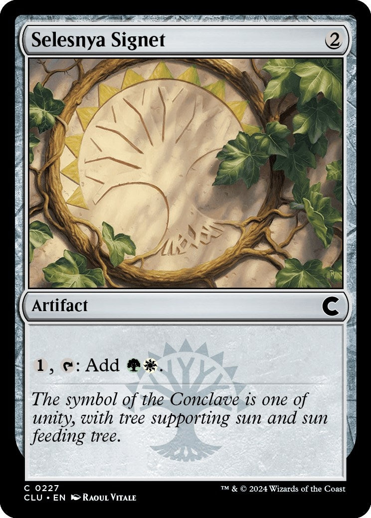 Image for Selesnya Signet (227) (Ravnica: Clue Edition) - Magic: The Gathering