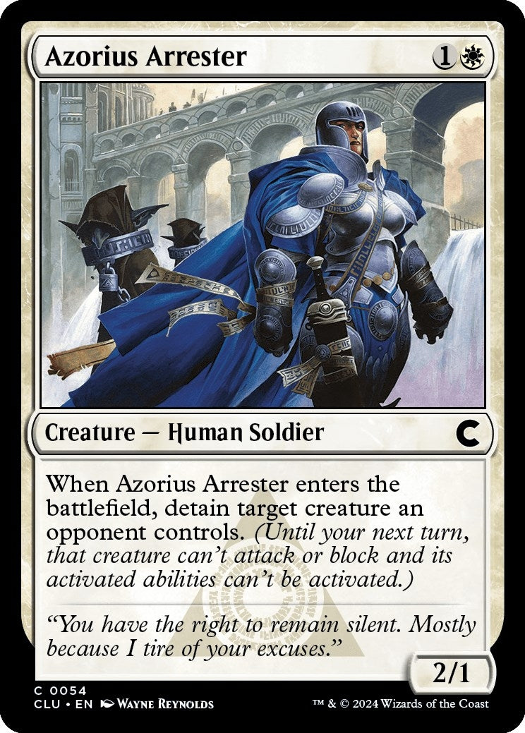 Image for Azorius Arrester (54) (Ravnica: Clue Edition) - Magic: The Gathering