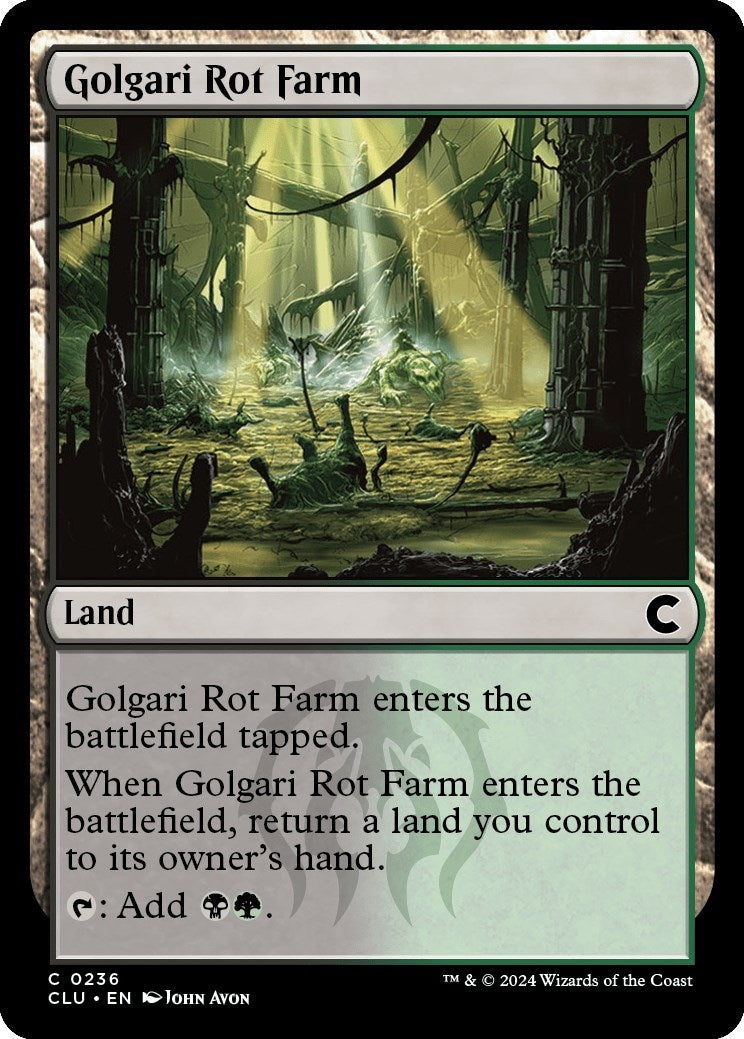 Image for Golgari Rot Farm (236) (Ravnica: Clue Edition) - Magic: The Gathering