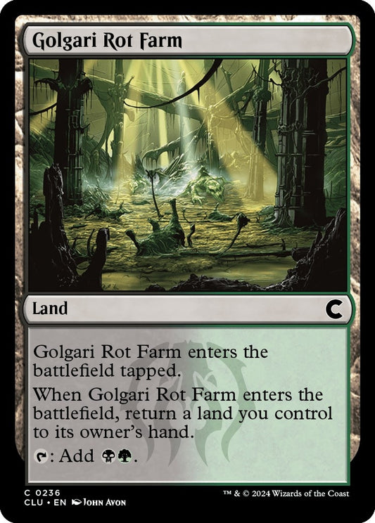 Image for Golgari Rot Farm (236) (Ravnica: Clue Edition) - Magic: The Gathering