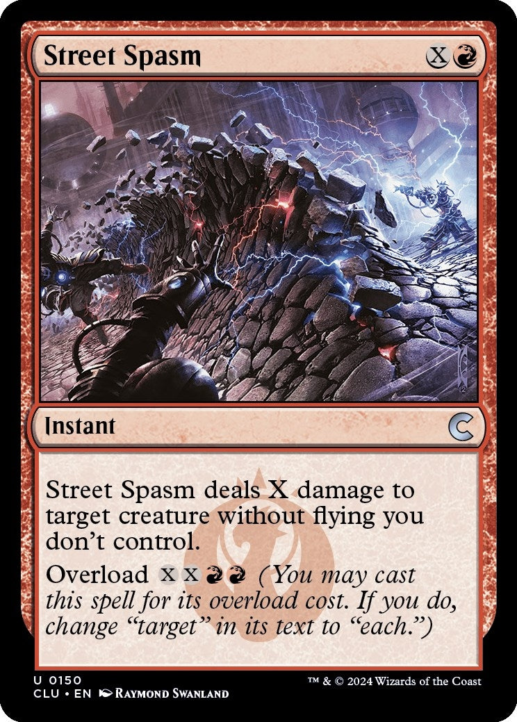 Image for Street Spasm (150) (Ravnica: Clue Edition) - Magic: The Gathering
