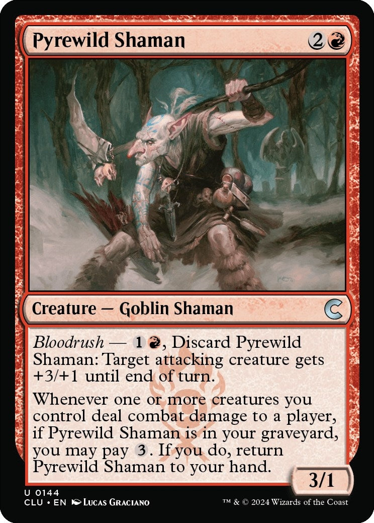 Image for Pyrewild Shaman (144) (Ravnica: Clue Edition) - Magic: The Gathering