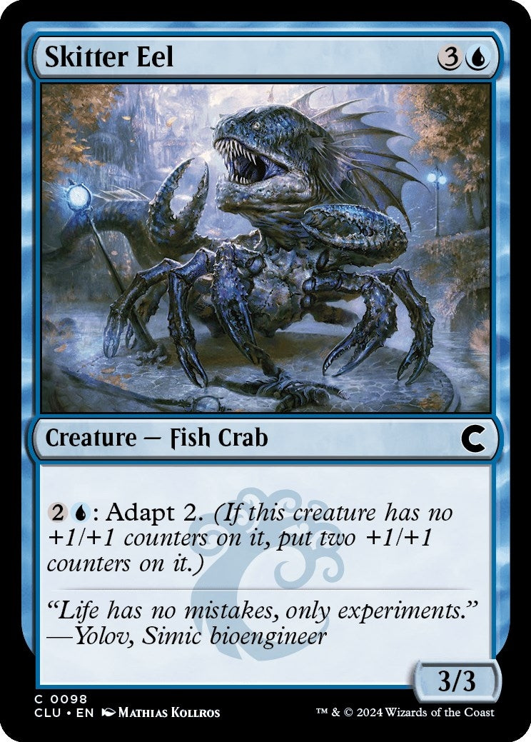 Image for Skitter Eel (98) (Ravnica: Clue Edition) - Magic: The Gathering
