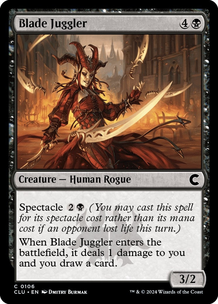 Image for Blade Juggler (106) (Ravnica: Clue Edition) - Magic: The Gathering