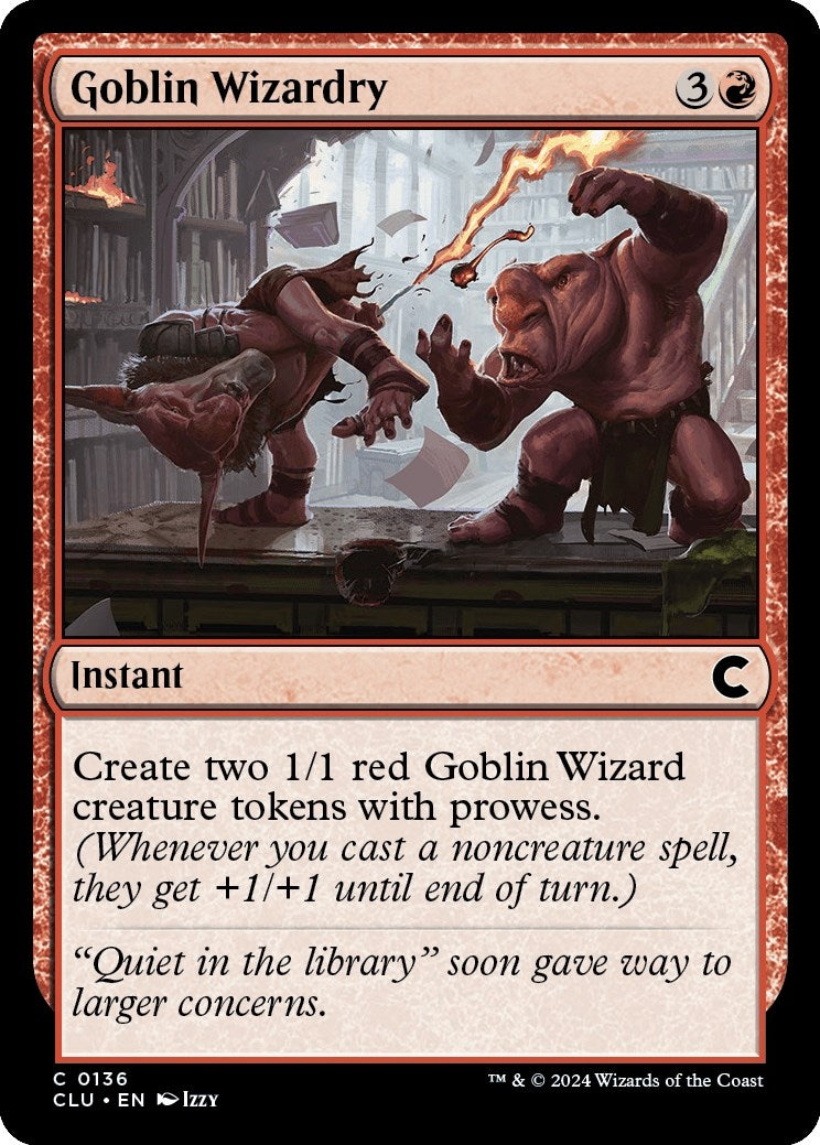 Image for Goblin Wizardry (136) (Ravnica: Clue Edition) - Magic: The Gathering