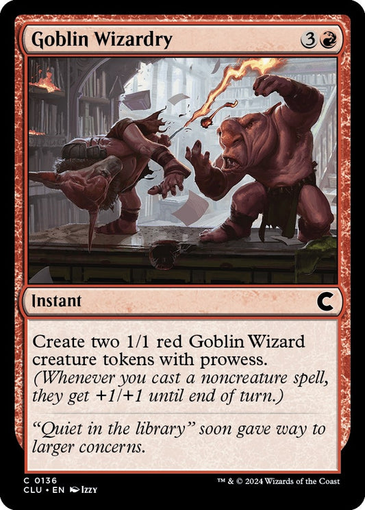 Image for Goblin Wizardry (136) (Ravnica: Clue Edition) - Magic: The Gathering