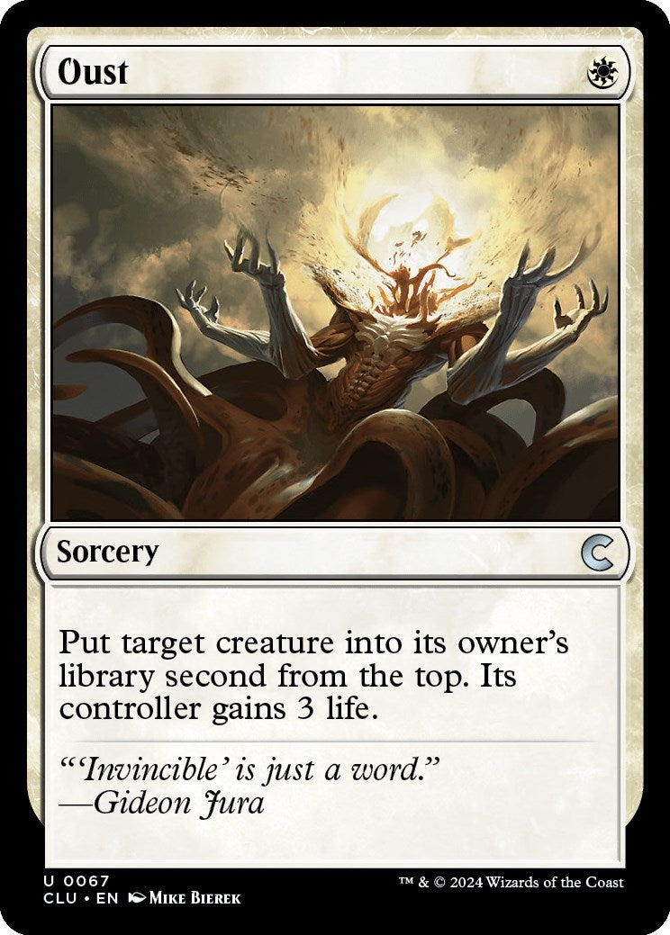 Image for Oust (67) (Ravnica: Clue Edition) - Magic: The Gathering
