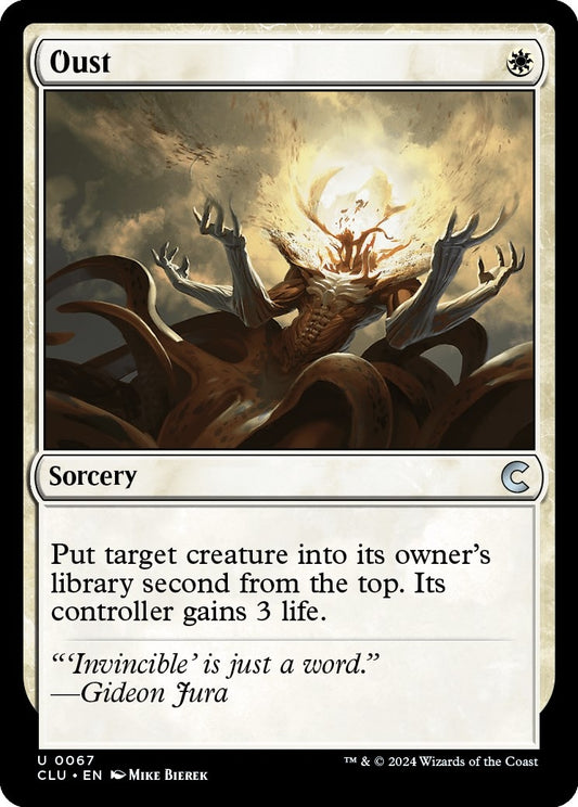 Image for Oust (67) (Ravnica: Clue Edition) - Magic: The Gathering