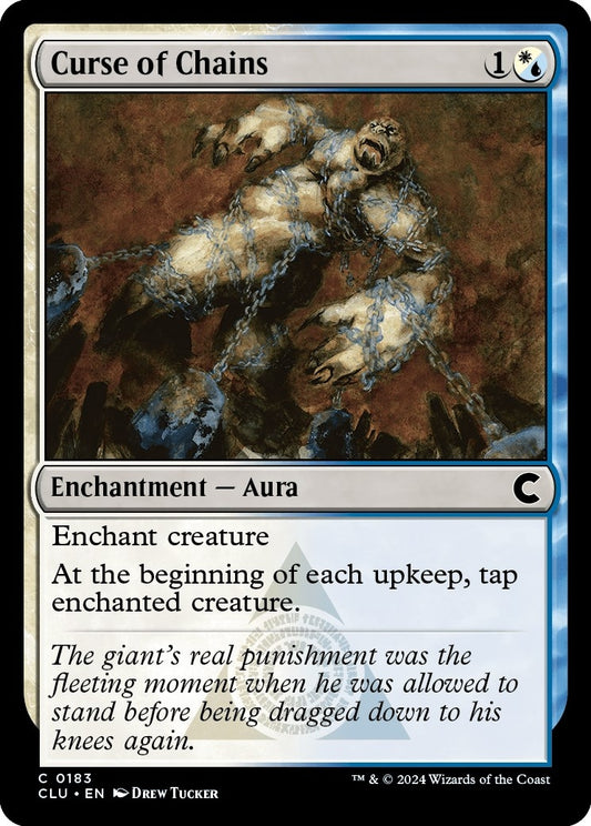 Image for Curse of Chains (183) (Ravnica: Clue Edition) - Magic: The Gathering