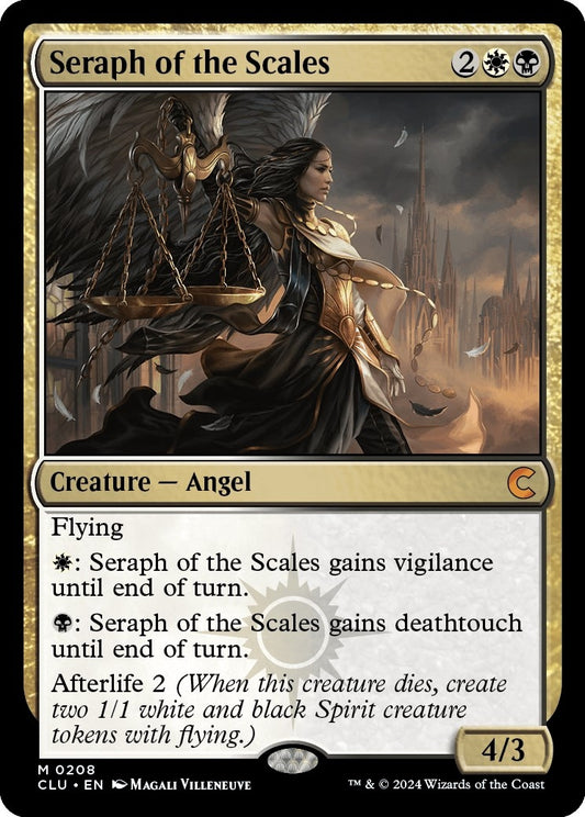 Image for Seraph of the Scales (208) (Ravnica: Clue Edition) - Magic: The Gathering