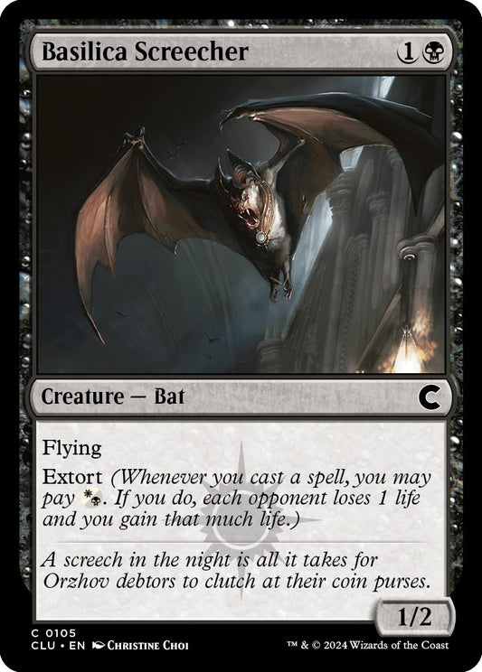 Image for Basilica Screecher (105) (Ravnica: Clue Edition) - Magic: The Gathering