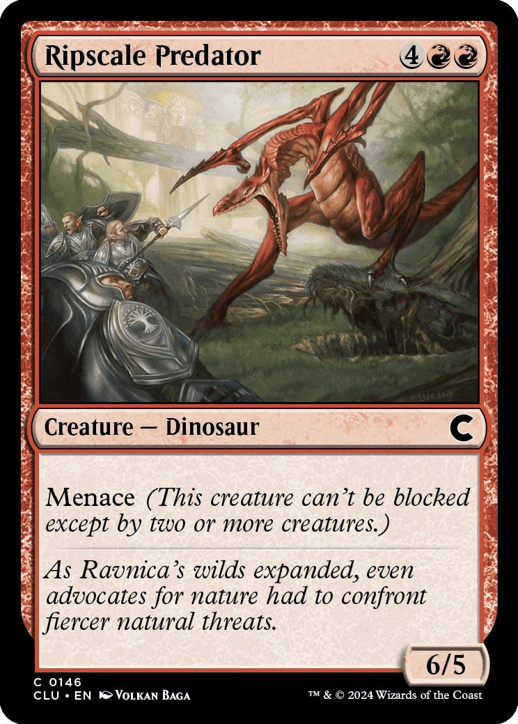 Image for Ripscale Predator (146) (Ravnica: Clue Edition) - Magic: The Gathering