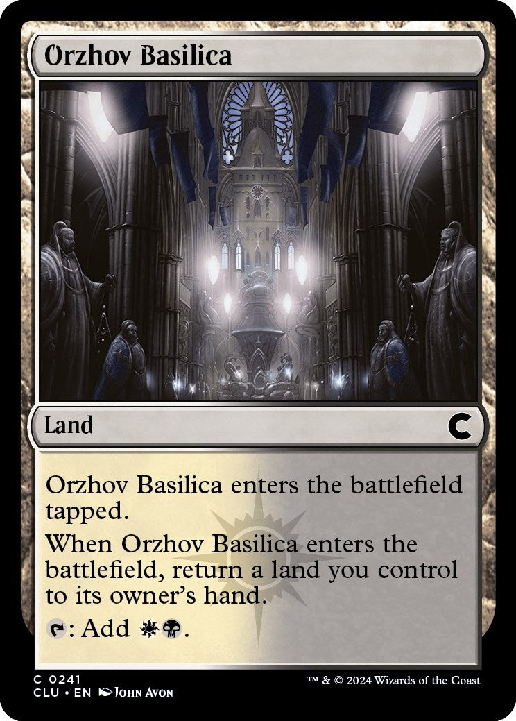 Image for Orzhov Basilica (241) (Ravnica: Clue Edition) - Magic: The Gathering
