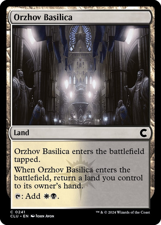 Image for Orzhov Basilica (241) (Ravnica: Clue Edition) - Magic: The Gathering