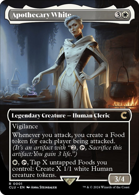 Image for Apothecary White (Borderless) (1) (Ravnica: Clue Edition) - Magic: The Gathering