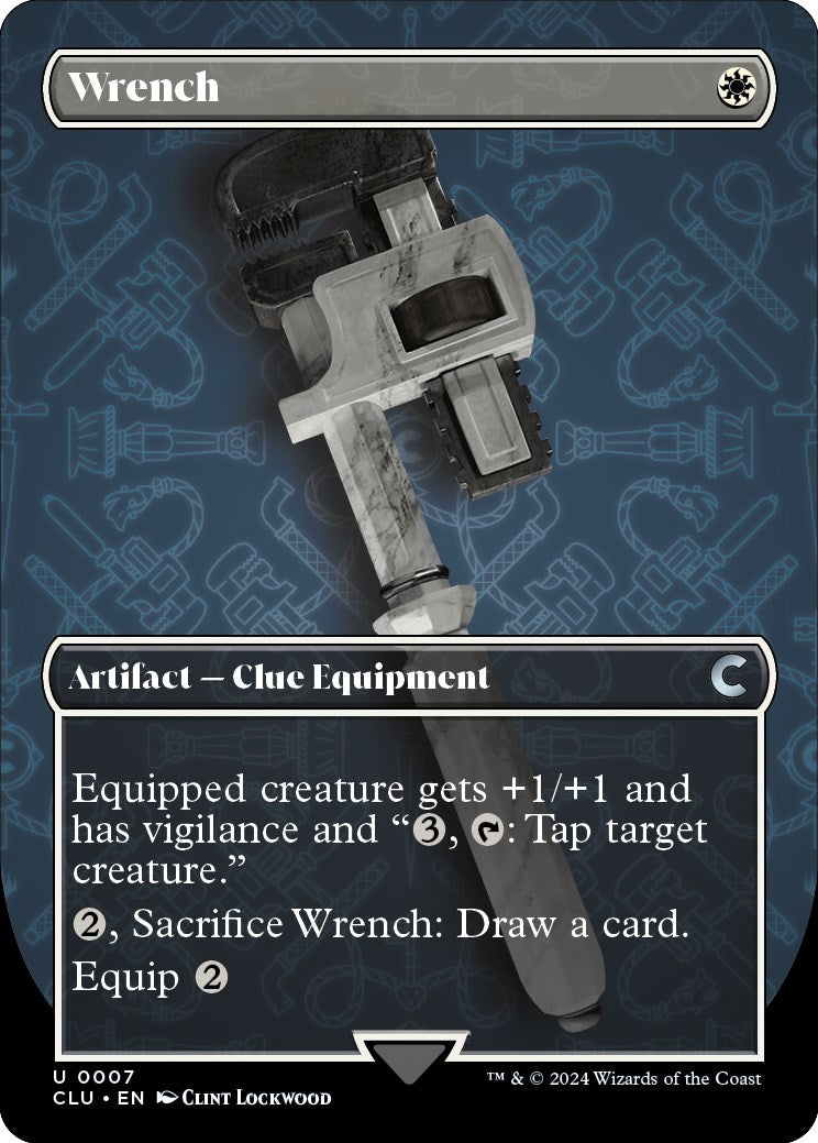 Image for Wrench (Borderless) (7) (Ravnica: Clue Edition) - Magic: The Gathering