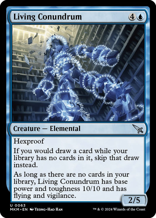 Image for Living Conundrum (63) (Murders at Karlov Manor) - Magic: The Gathering