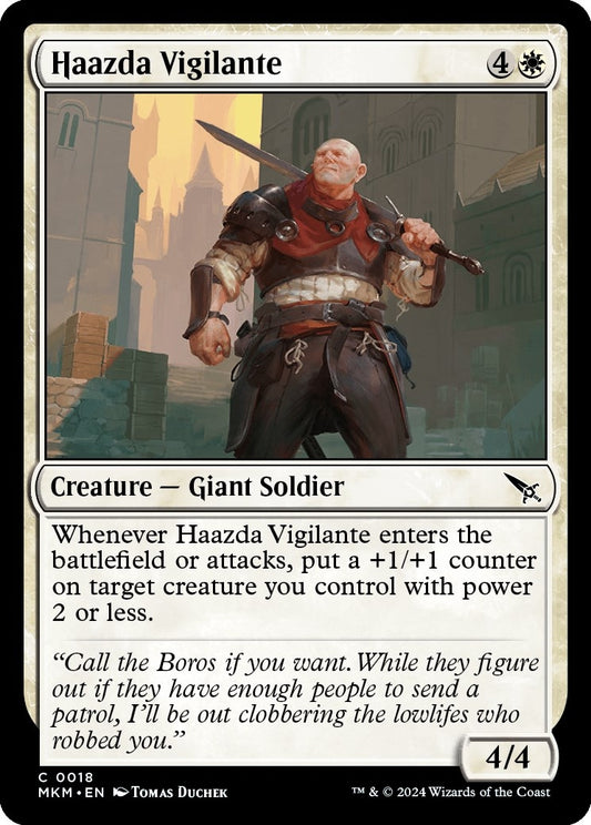 Image for Haazda Vigilante (18) (Murders at Karlov Manor) - Magic: The Gathering