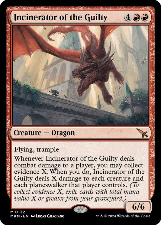 Image for Incinerator of the Guilty (132) (Murders at Karlov Manor) - Magic: The Gathering