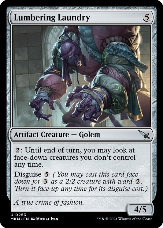 Image for Lumbering Laundry (253) (Murders at Karlov Manor) - Magic: The Gathering