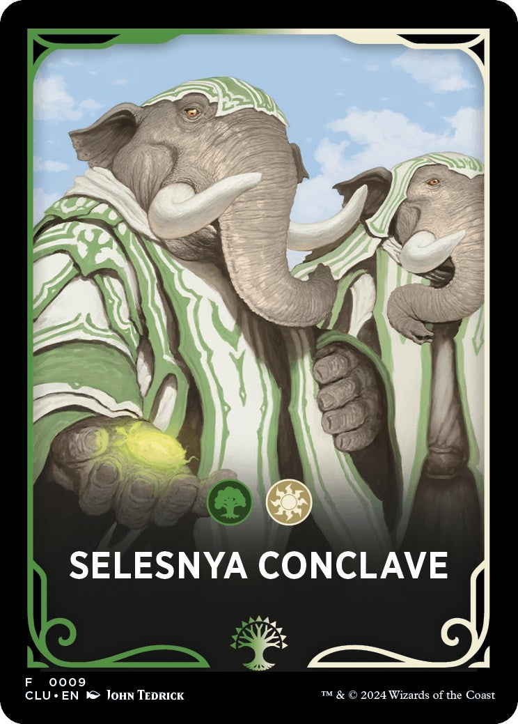 Image for Selesnya Conclave Theme Card (9) (Ravnica: Clue Edition) - Magic: The Gathering