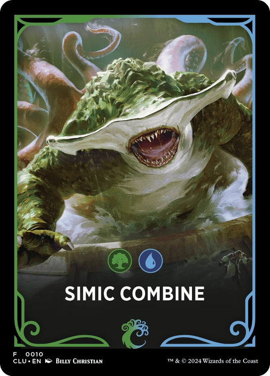 Image for Simic Combine Theme Card (10) (Ravnica: Clue Edition) - Magic: The Gathering