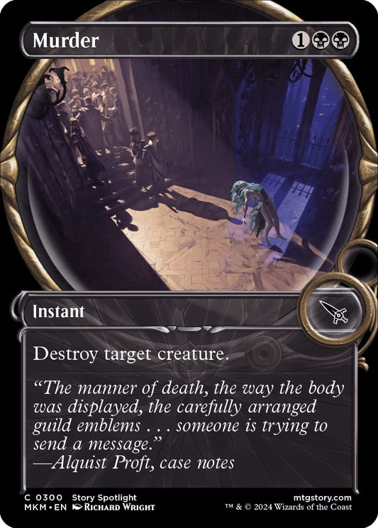 Image for Murder (Showcase) (300) (Murders at Karlov Manor) - Magic: The Gathering