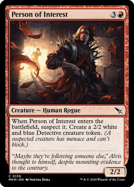 Image for Person of Interest (139) (Murders at Karlov Manor) - Magic: The Gathering