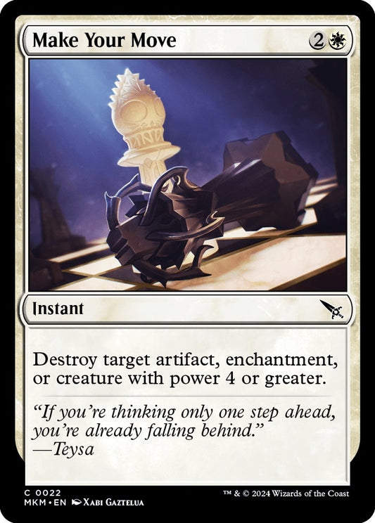 Image for Make Your Move (22) (Murders at Karlov Manor) - Magic: The Gathering