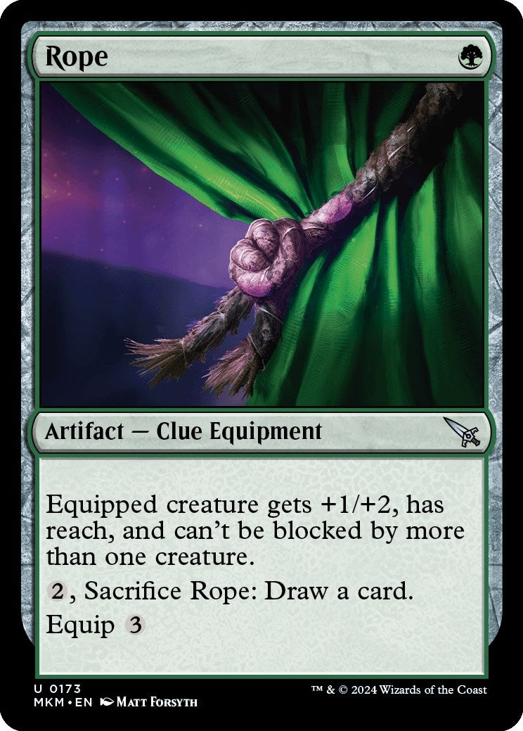 Image for Rope (173) (Murders at Karlov Manor) - Magic: The Gathering