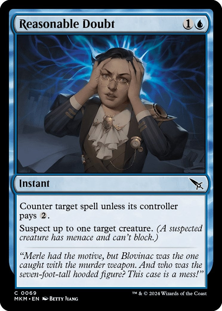 Image for Reasonable Doubt (69) (Murders at Karlov Manor) - Magic: The Gathering