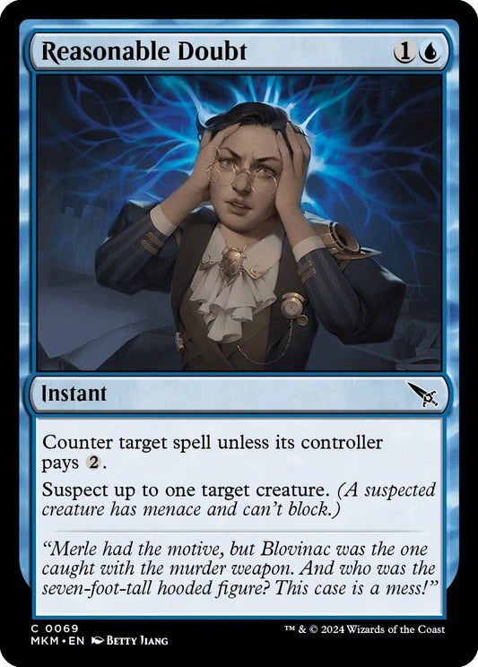 Image for Reasonable Doubt (69) (Murders at Karlov Manor) - Magic: The Gathering