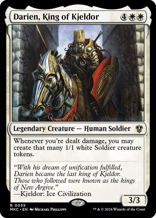 Image for Darien, King of Kjeldor (59) (Commander: Murders at Karlov Manor) - Magic: The Gathering