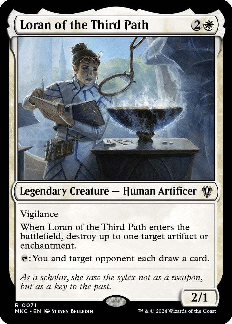 Image for Loran of the Third Path (71) (Commander: Murders at Karlov Manor) - Magic: The Gathering